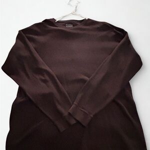 Champs Men's Dark Brown Crewneck Sweater